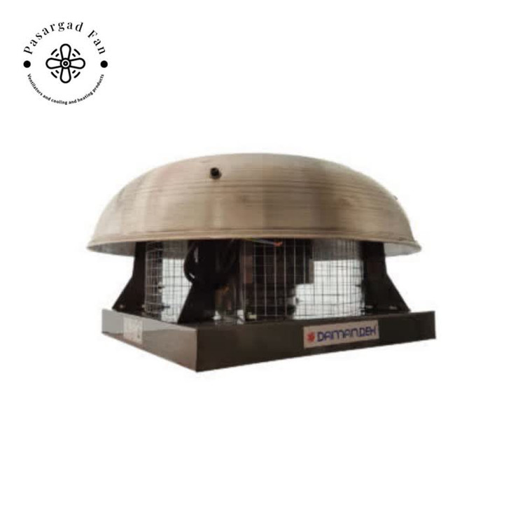 هواکش رادیال سقفی دمنده سایز 12*40 مدل REB-40/12G4T